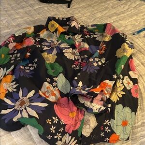 Vilagallo Floral Multicolor Women's Top